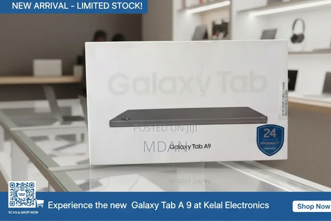New Samsung Galaxy Tab A9 64 GB Gray
