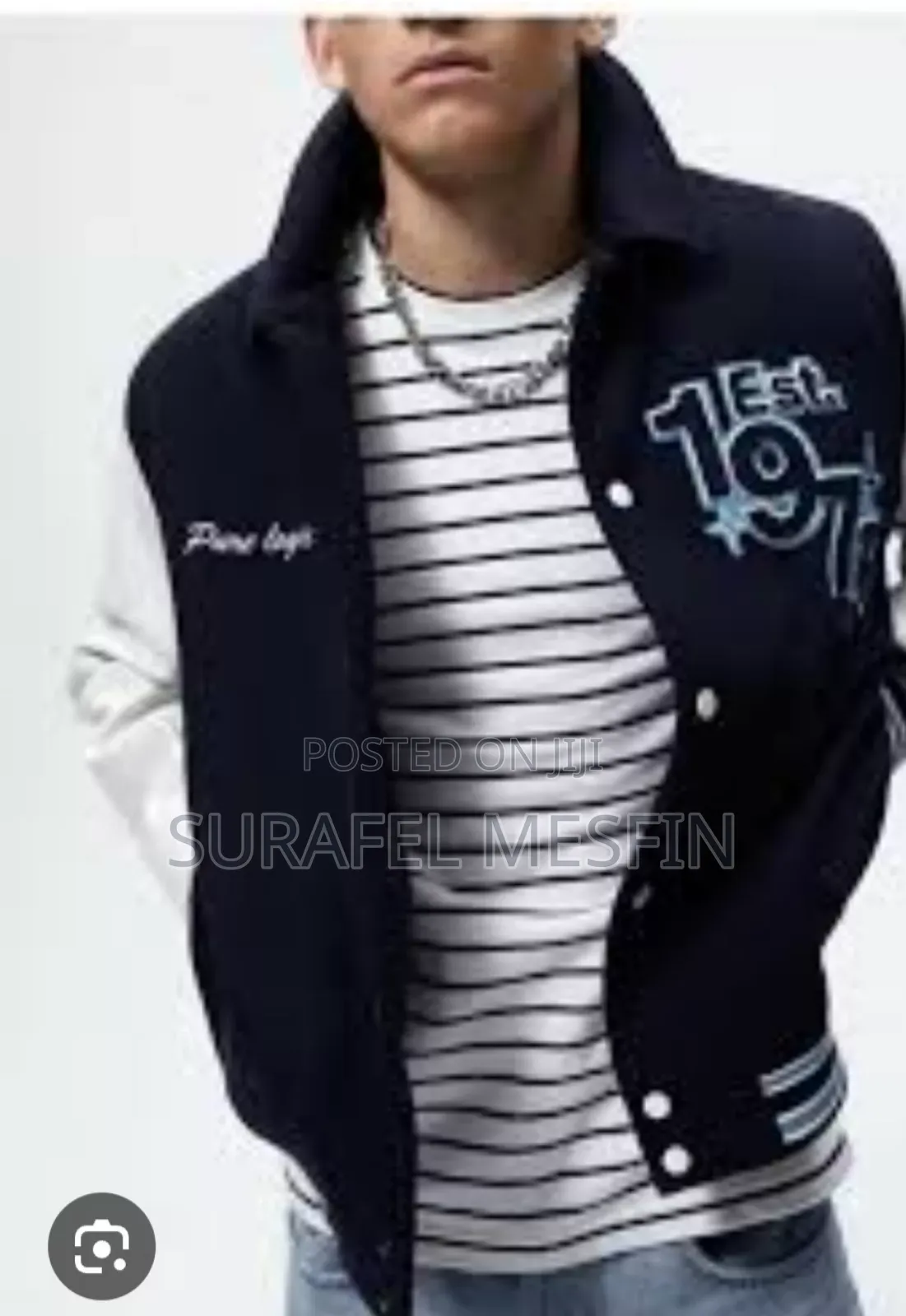 Zara Letterman Varsity Jacket