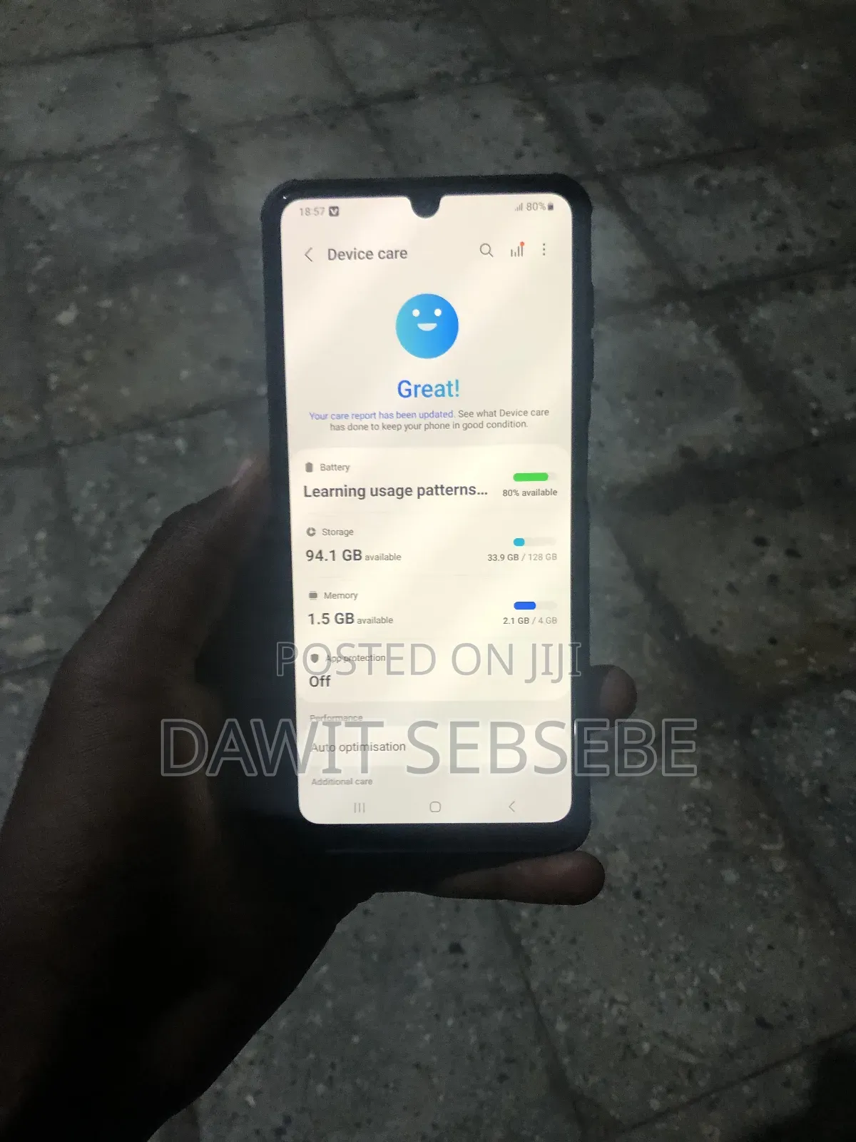 Samsung Galaxy A22 128 GB Black