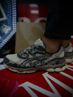 Asics Gel-Nyc Oatmeal Obsidian Gray New Arrival Faashion Sneaker
