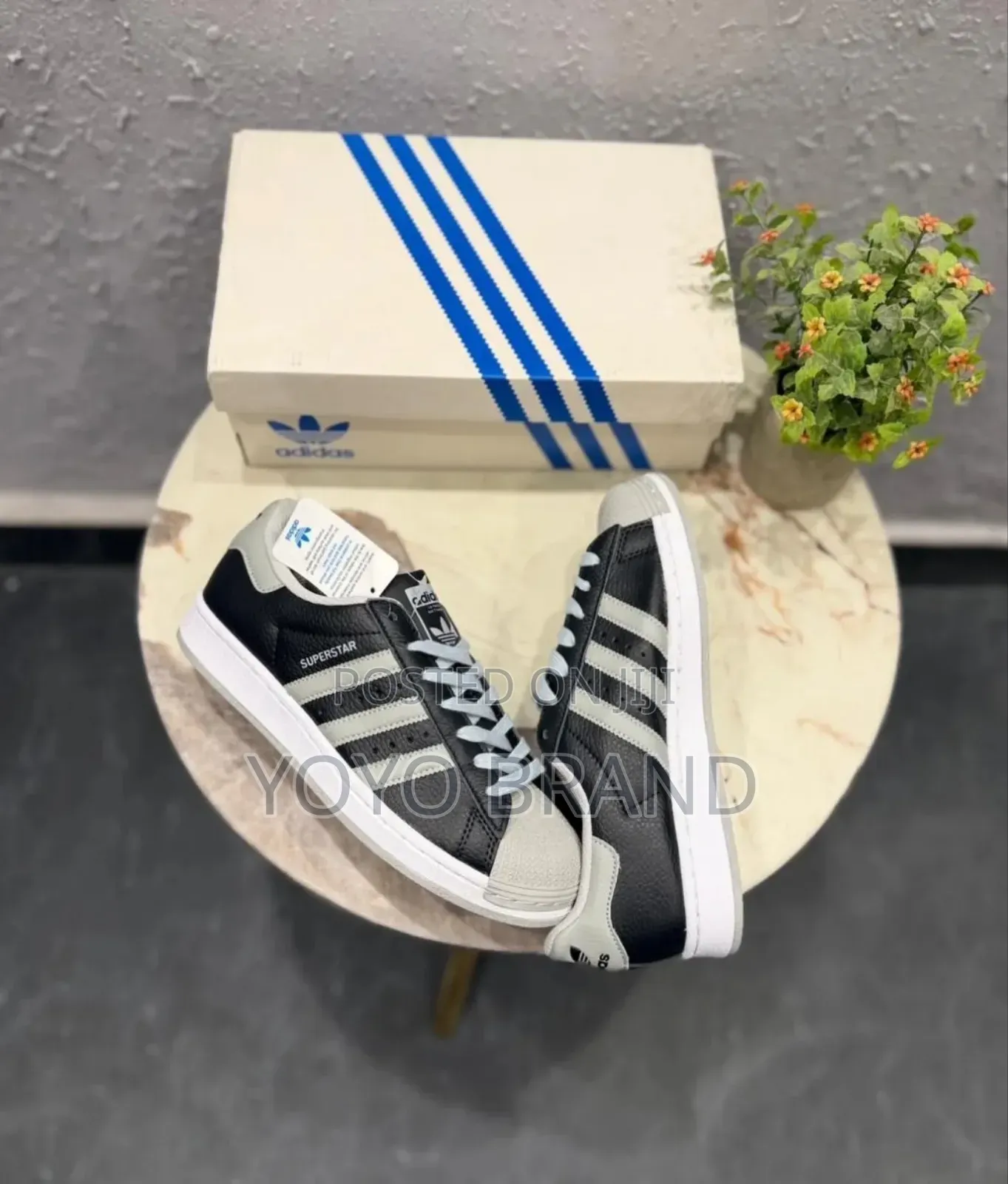Adidas Old School Super Star Grey Shadow Fashion Sneaker