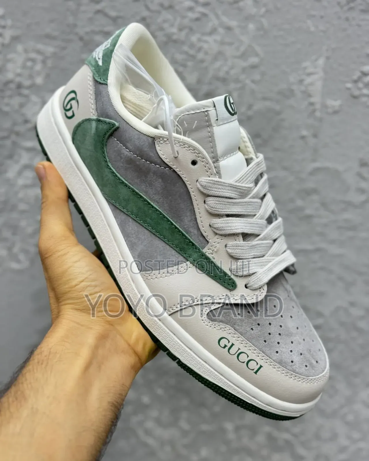 Air Jordan 1 Low Travis Scoot Gucci New Arrival Fashion Sneaker