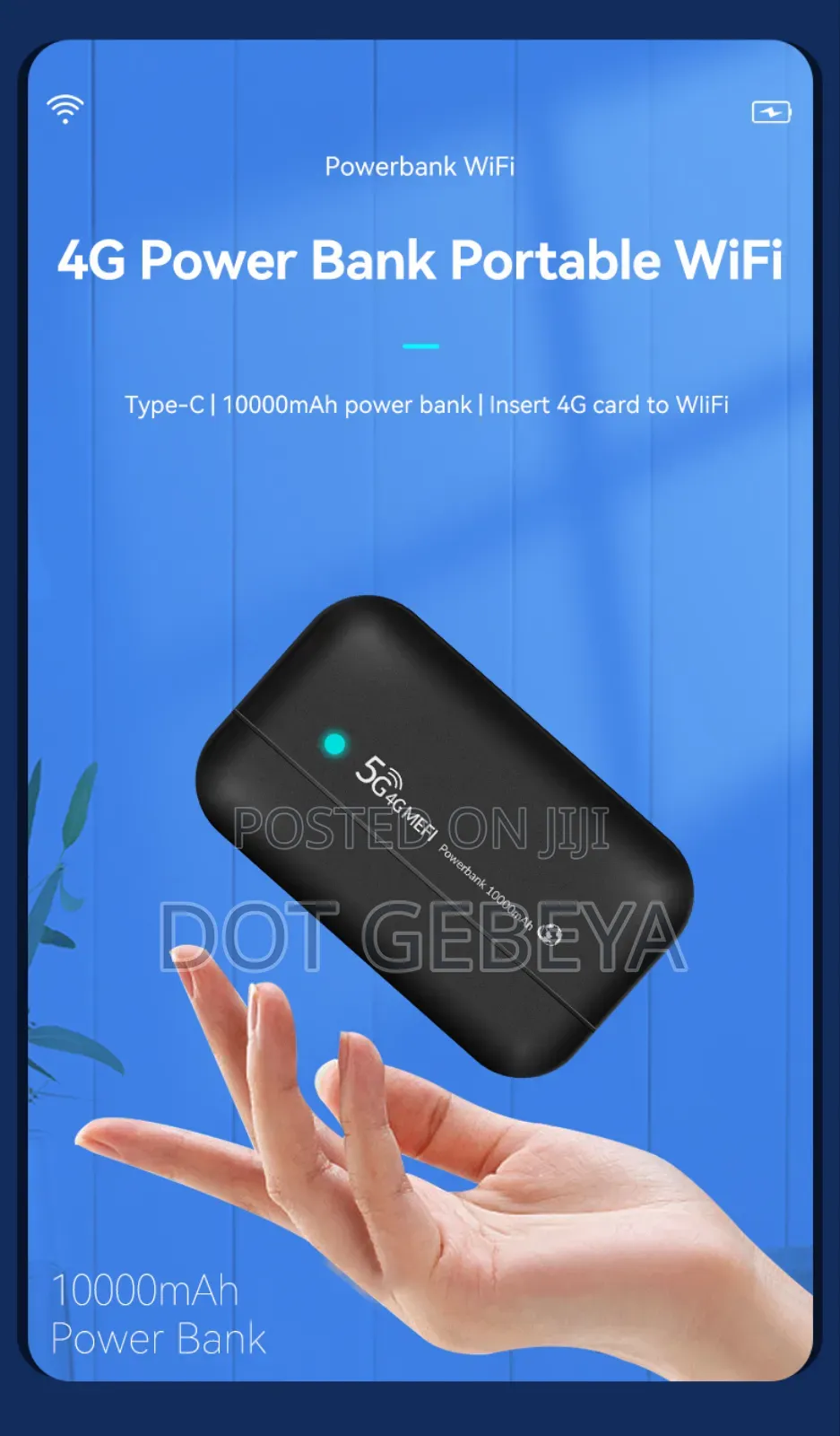 Router 4g/5g Plus Power Bank