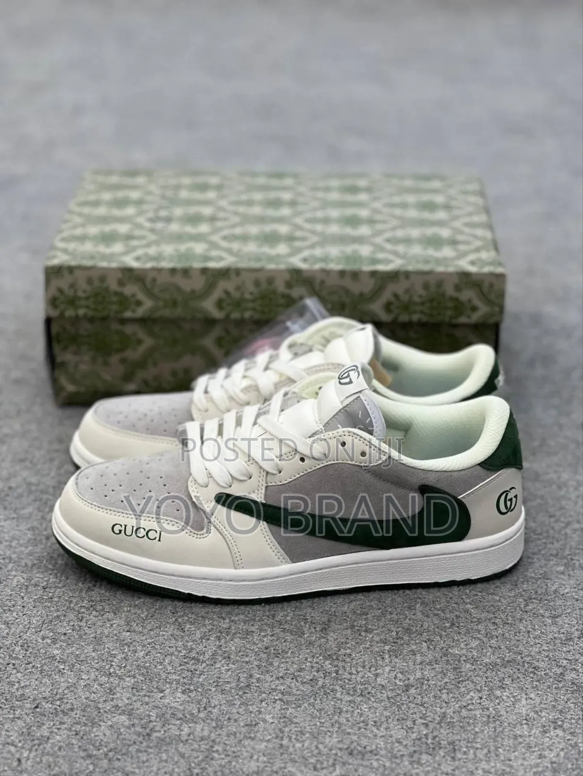 Air Jordan 1 Low Travis Scoot Gucci New Arrival Fashion Sneaker