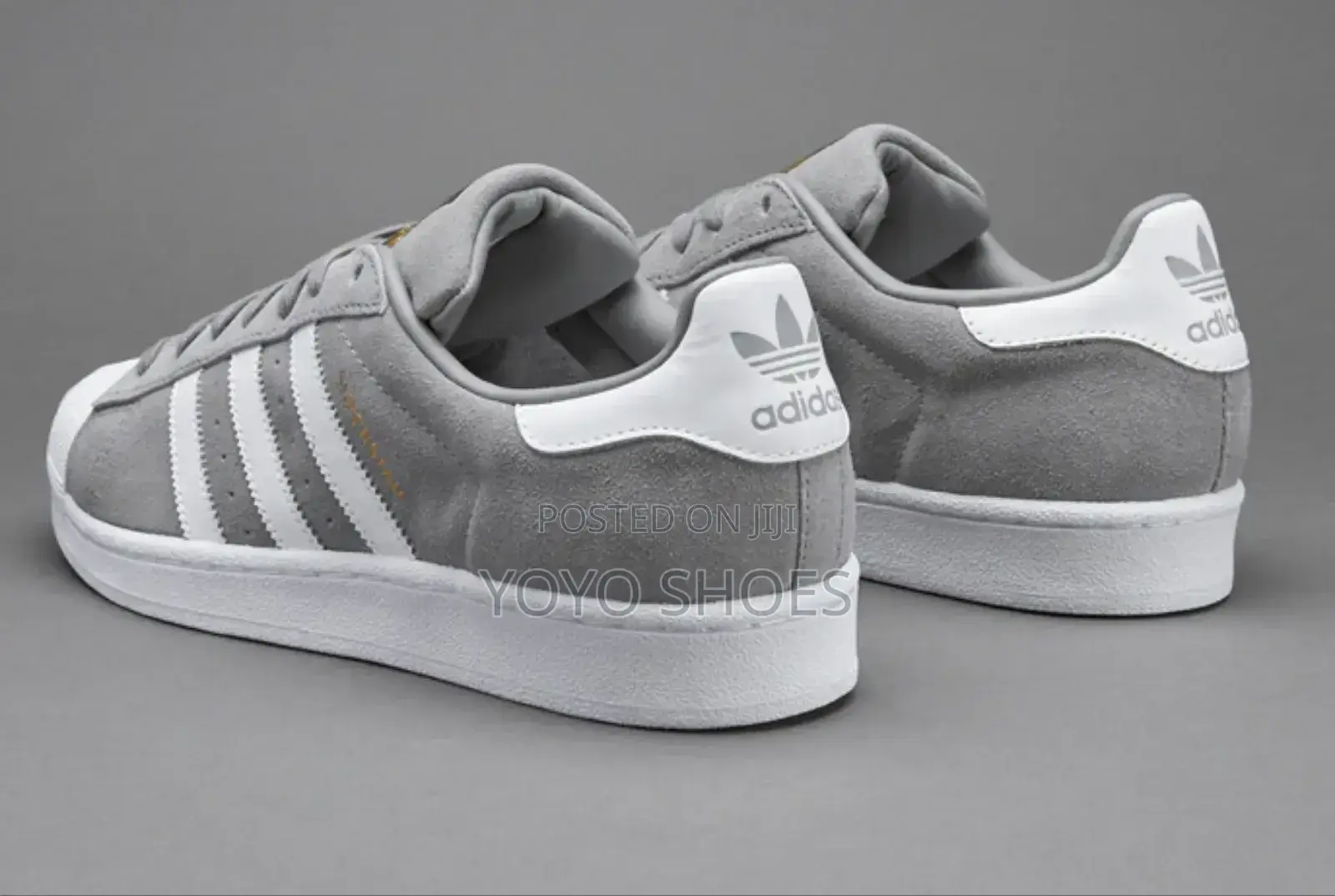 Adidas Old School Super Star Grises Fashion Sneaker