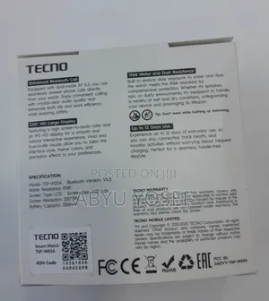 Tecno Watch 3 Active