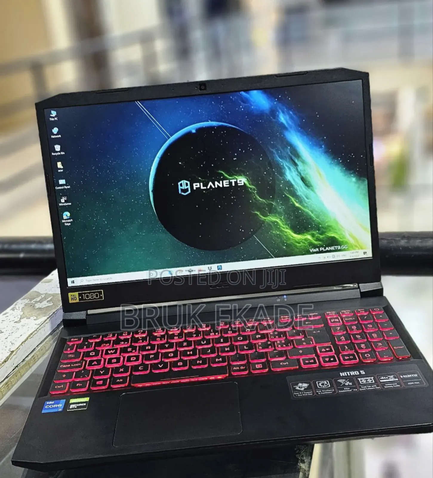 New Laptop Acer Nitro 5 16GB Intel Core I7 SSD 140GB