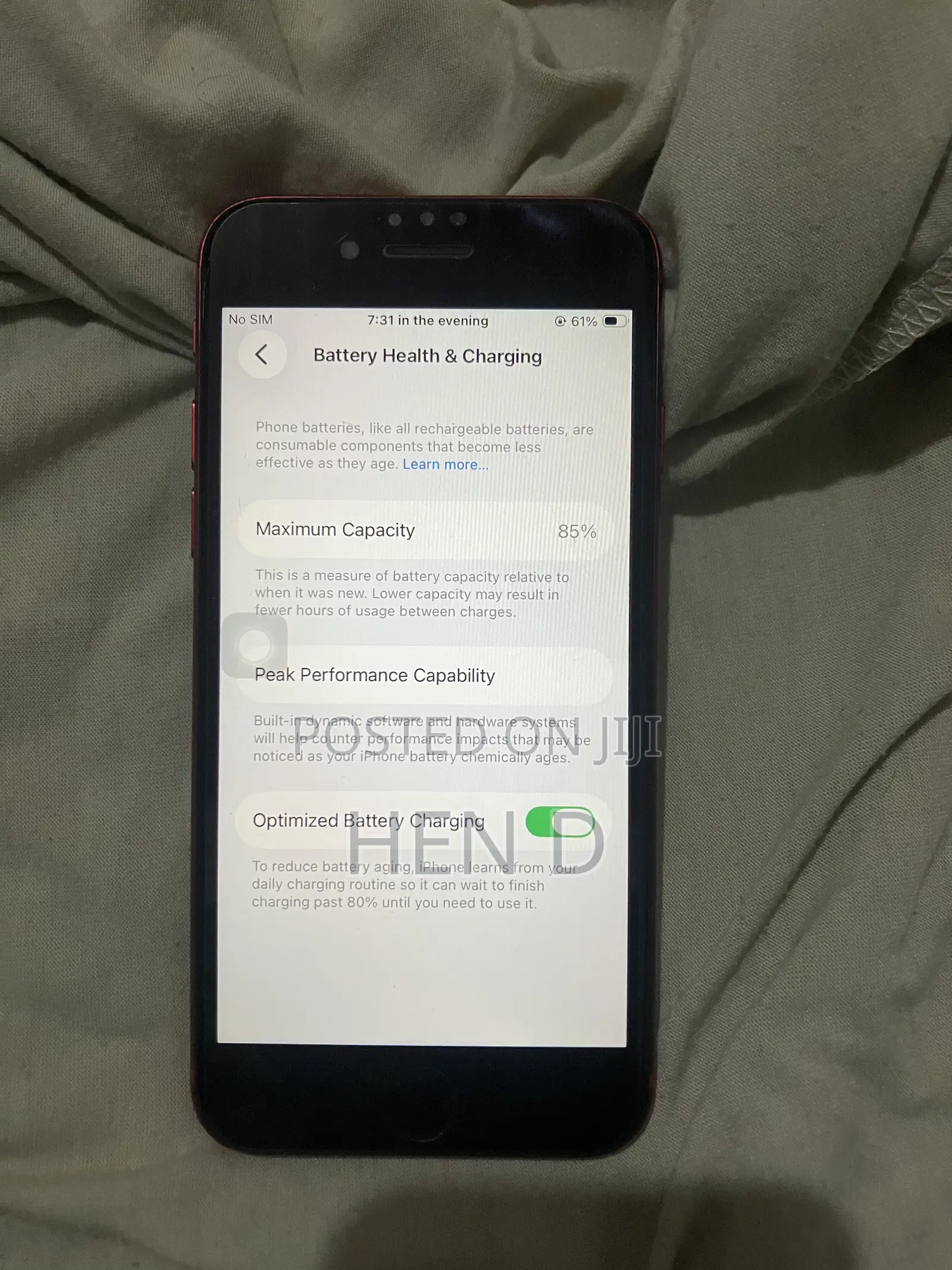 Apple iPhone SE (2020) 64 GB Red