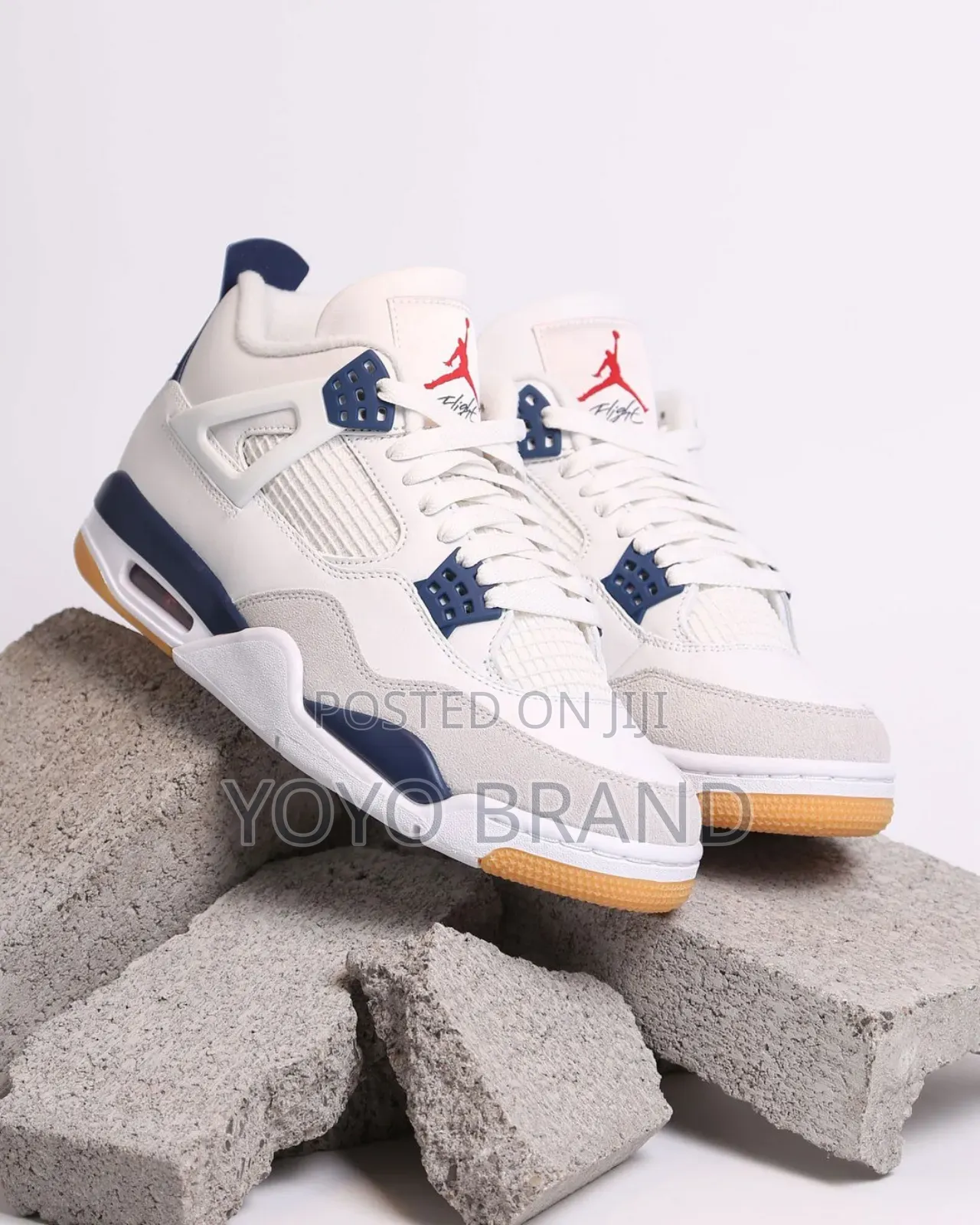 Nike Sb Air Jordan 4 Navy Faahion Sneaker