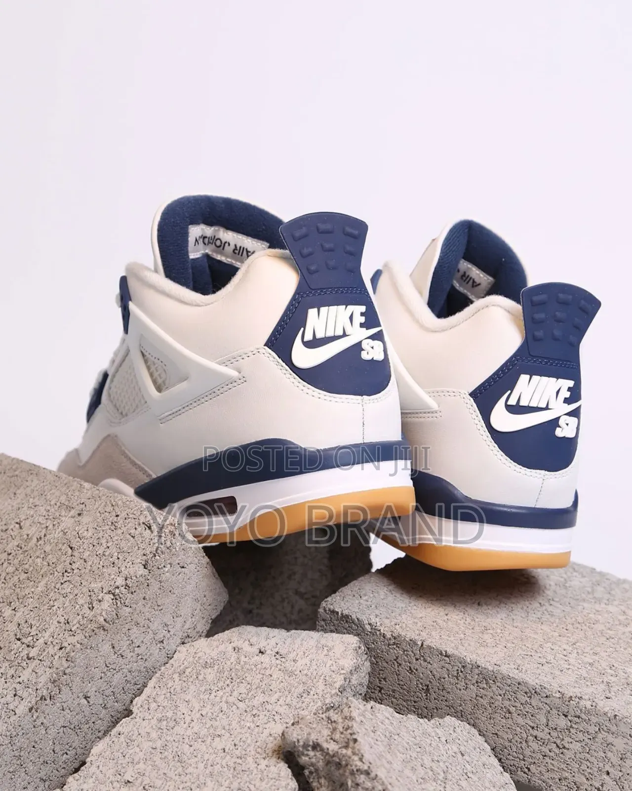 Nike Sb Air Jordan 4 Navy Faahion Sneaker