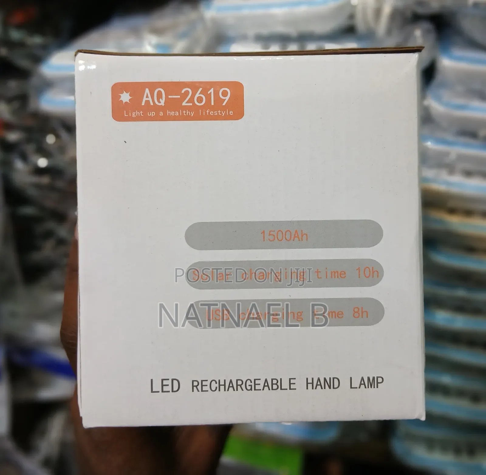 Led Rechargeable Hand Lamp