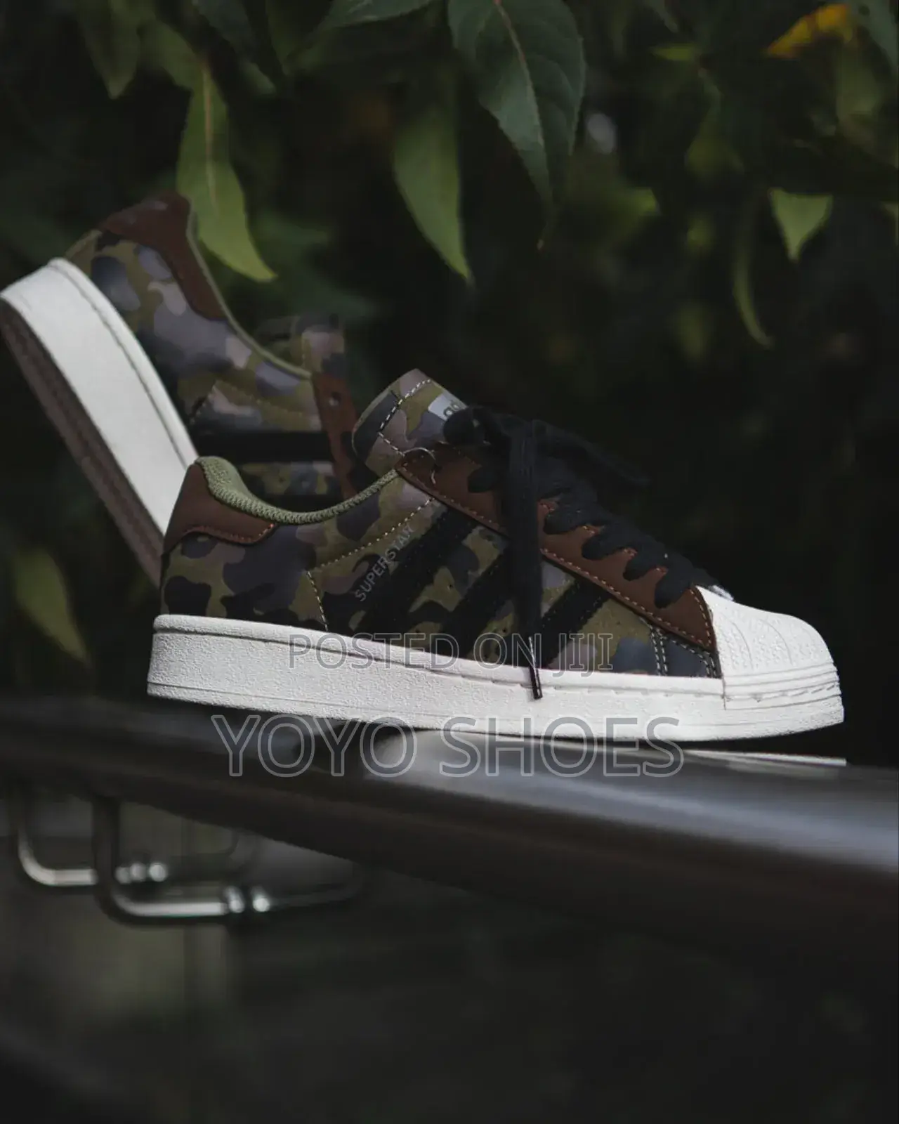 Adidas Old School Super Star Military Fashion Sneaker