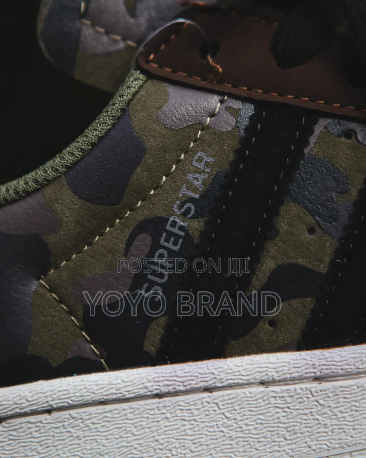 Adidas Old School Super Star Military Fashion Sneaker