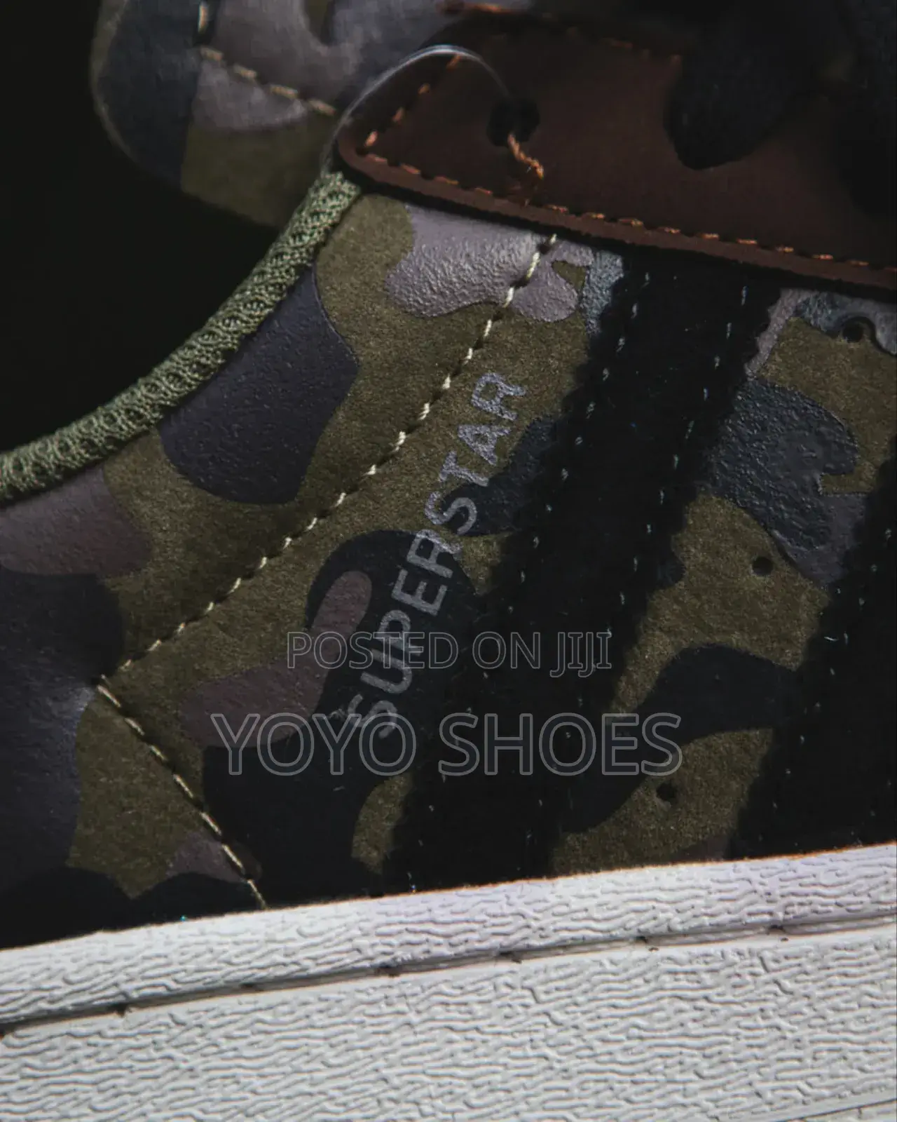 Adidas Old School Super Star Military Fashion Sneaker