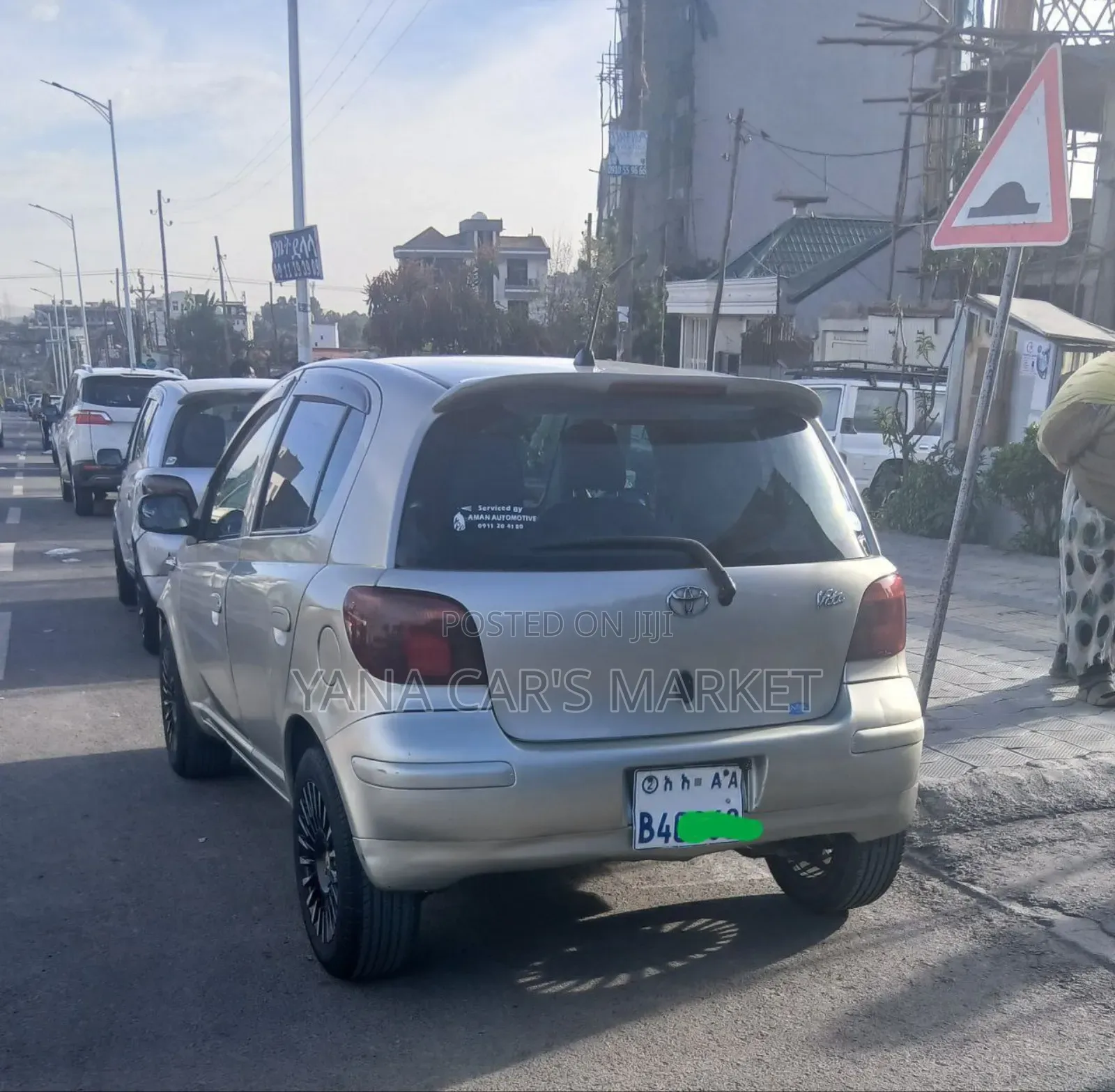 Toyota Vitz 2004 Silver