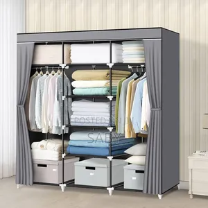 3hanging Rods Portable Closet