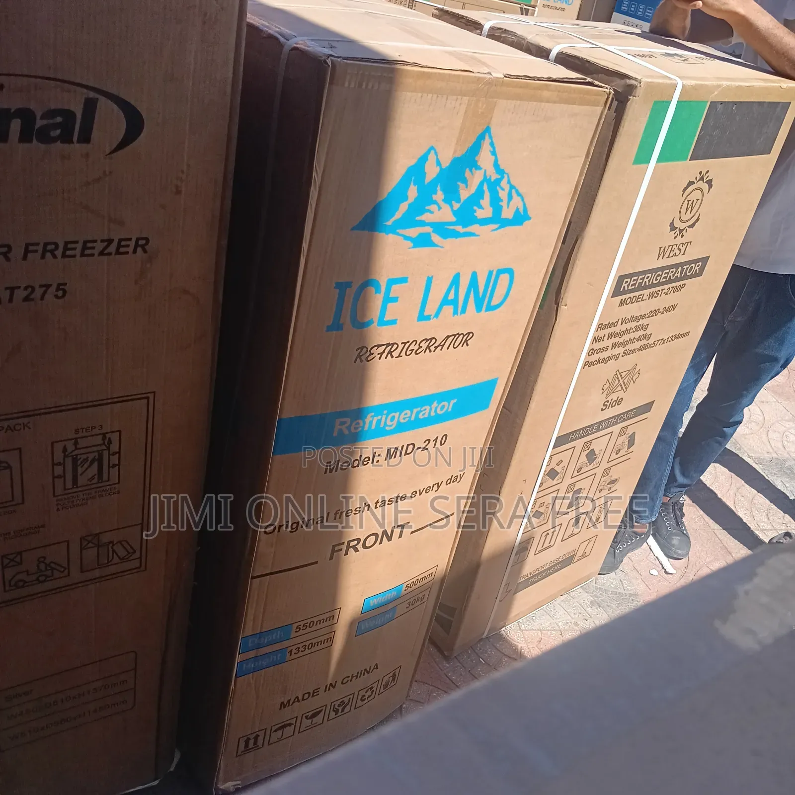 West Refrigerator Model West 6000lmodel New