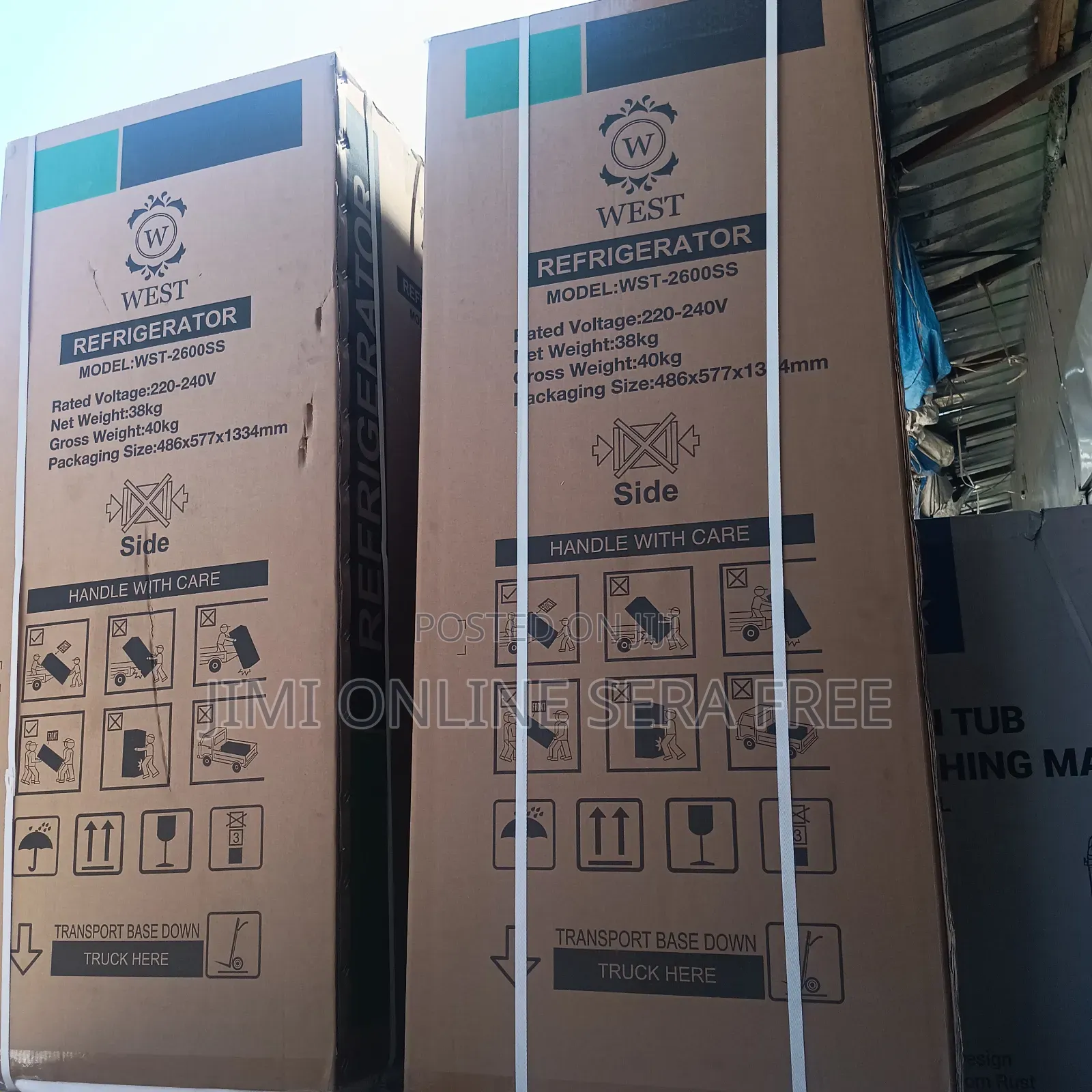 West Refrigerator Model West 6000lmodel New