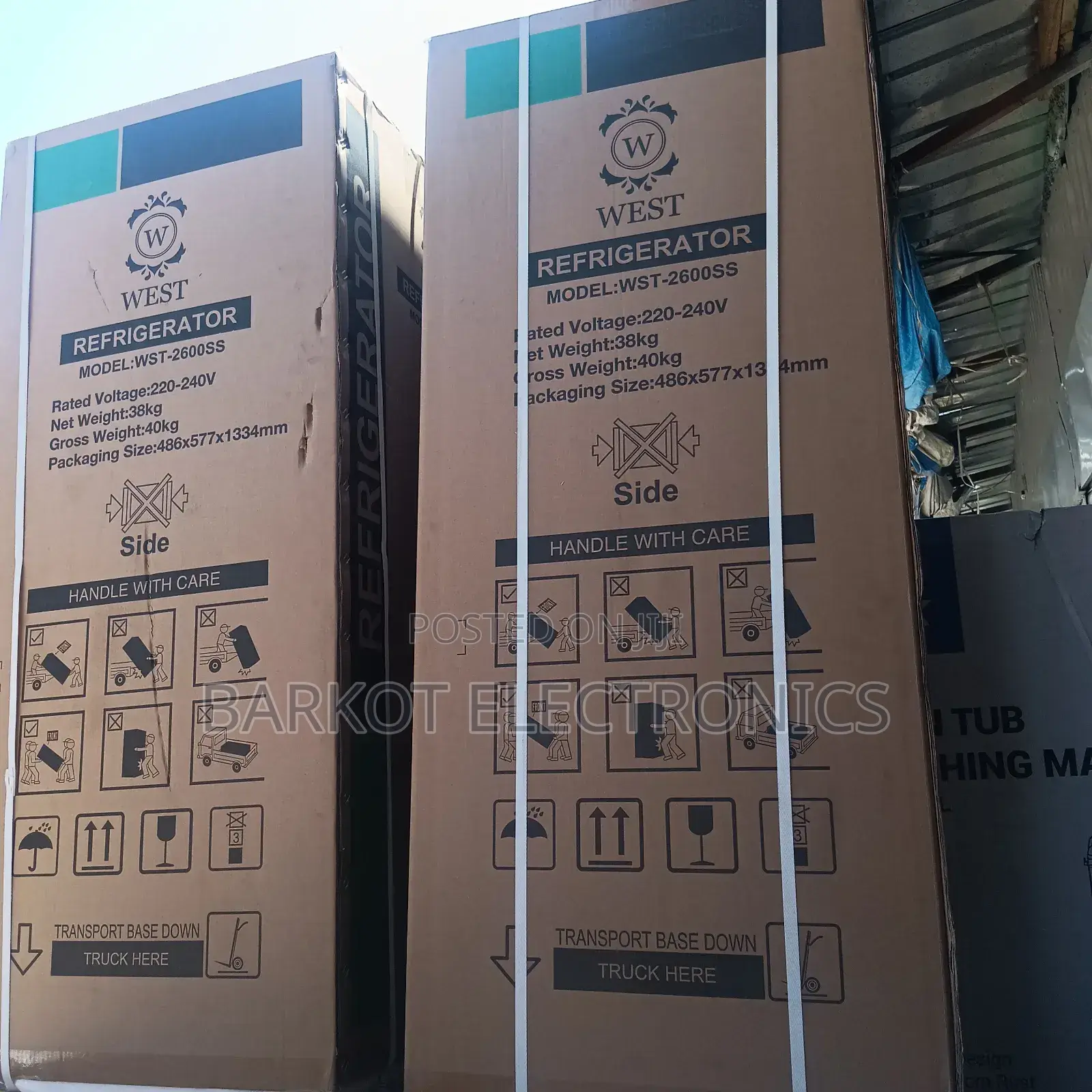 West Refrigerator Model West 6000lmodel New