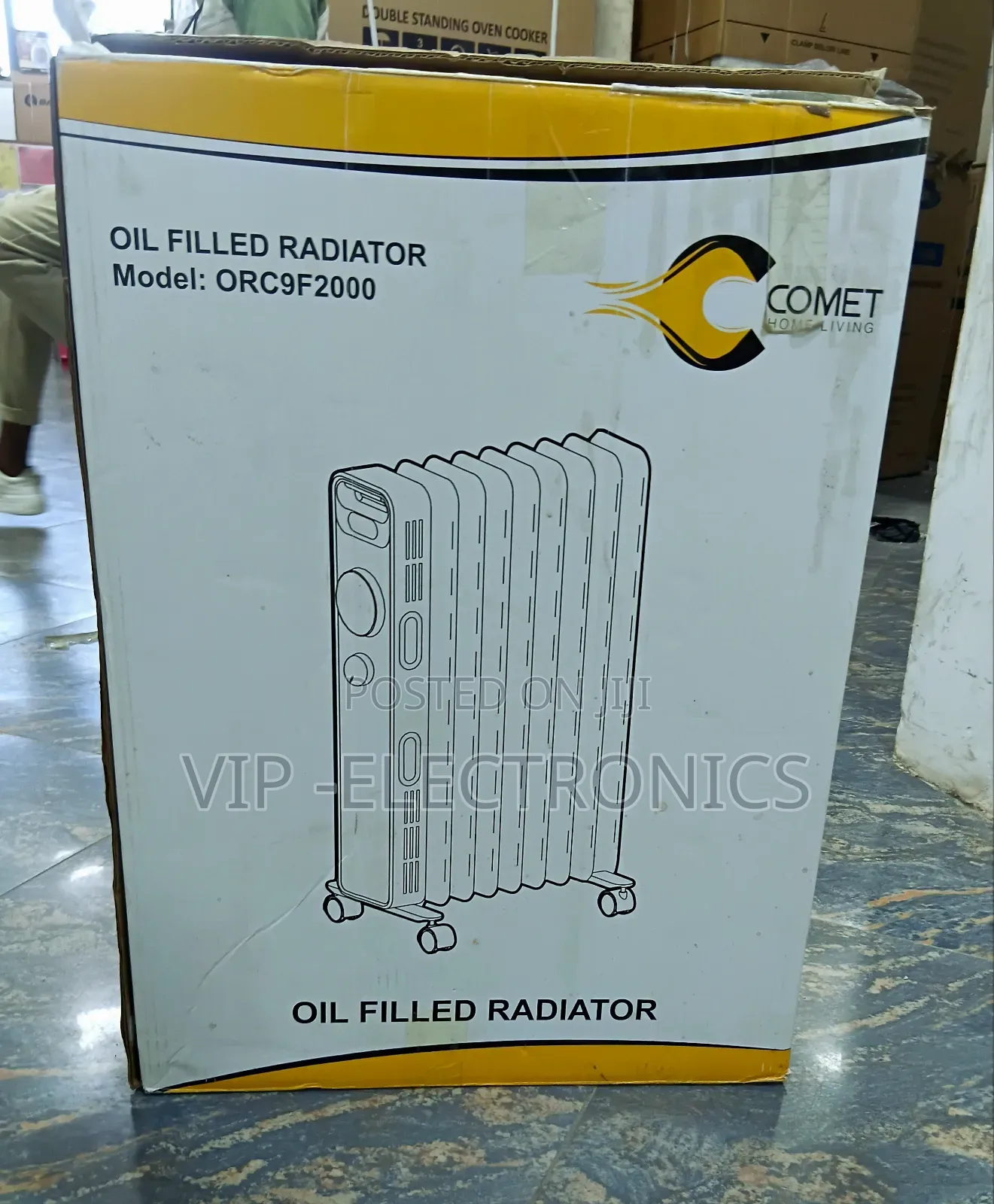 Comet Oil Fan Heater 13fin የቤት ማሞቂያ