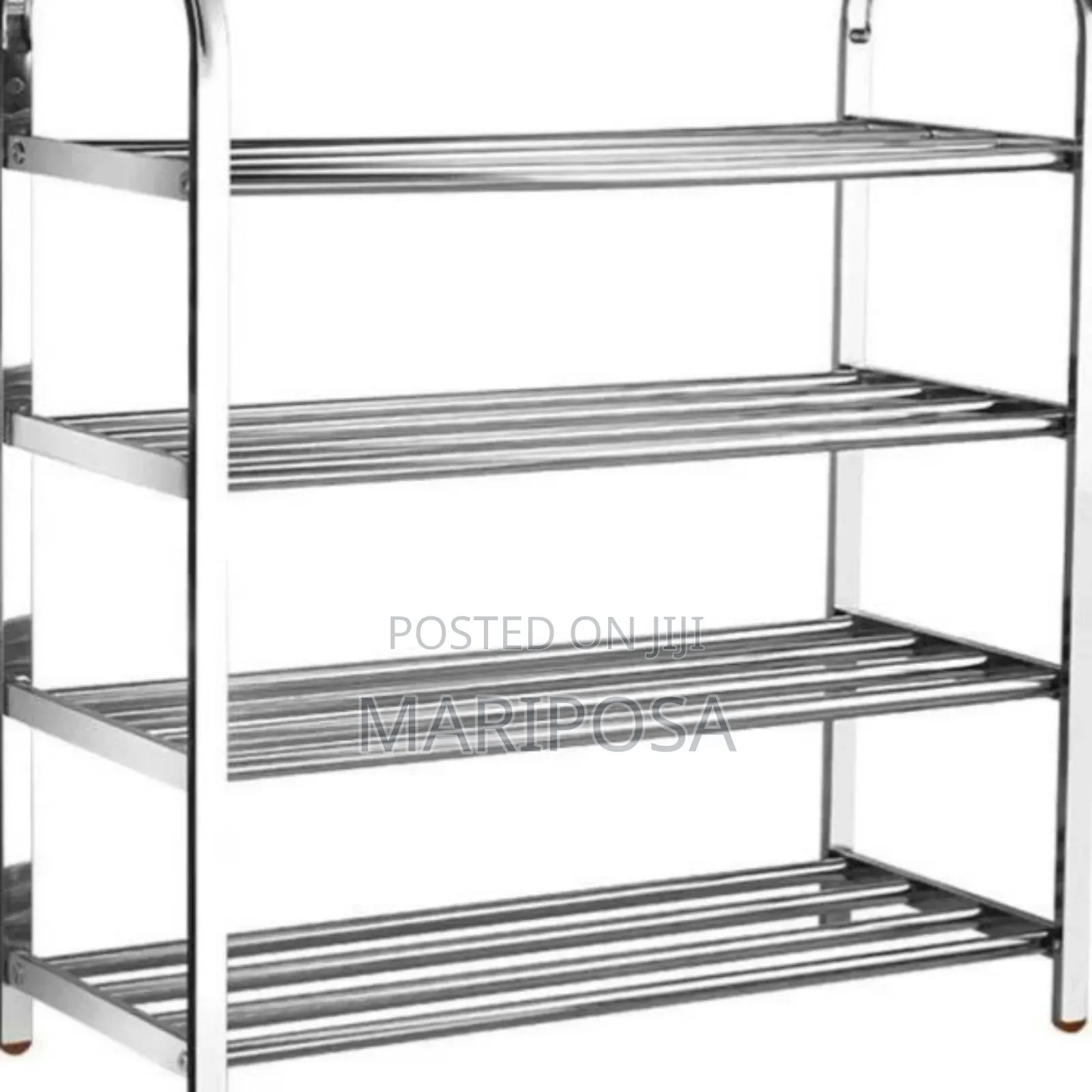 4 Layer Stainless Steel Shoes Rack