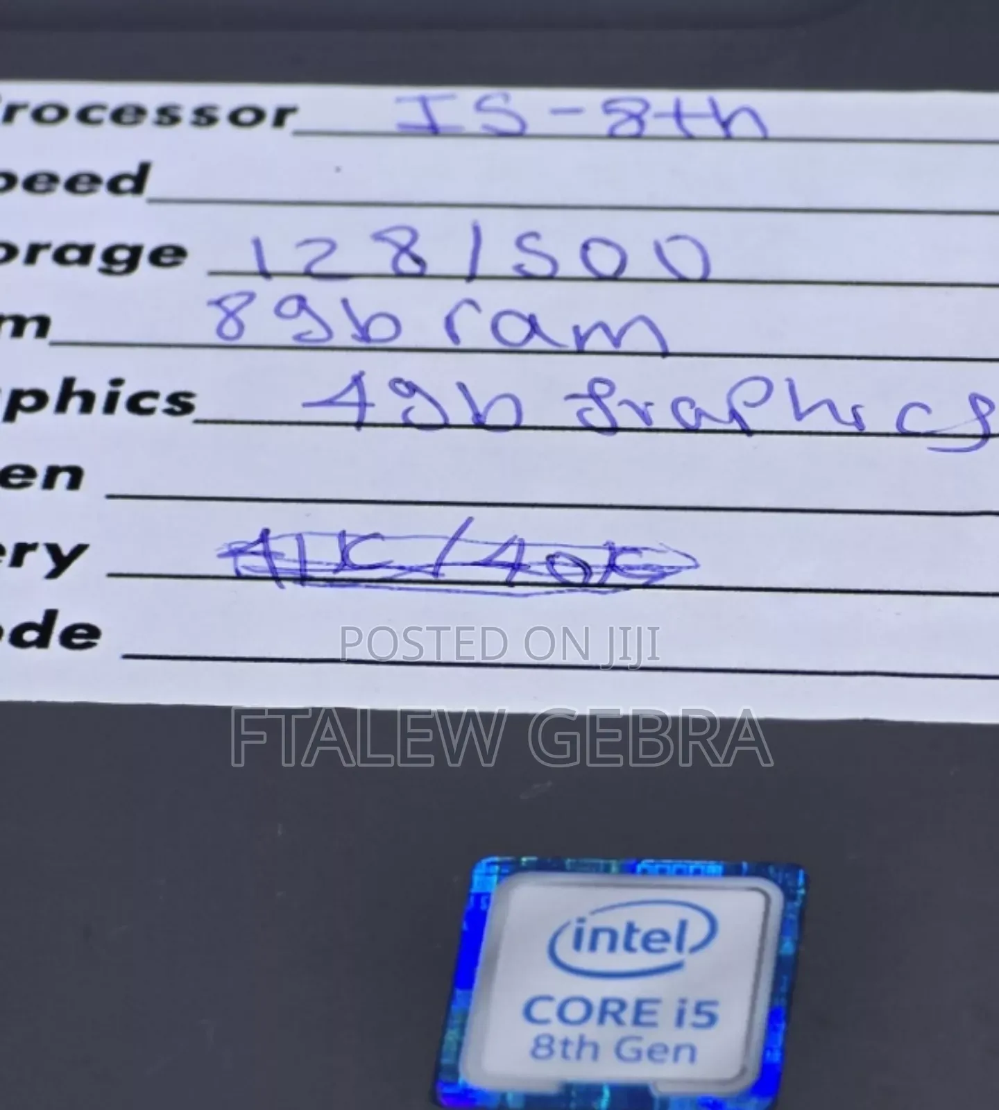 New Laptop Dell Inspiron 15 16GB Intel Core I9 SSD 16 GB