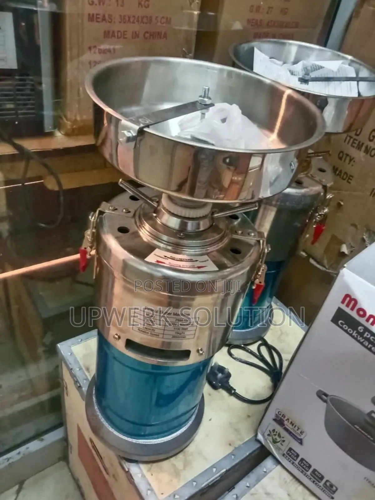 ለስራ የሚሆን የለውዝ ቅቤ ማምረቻ