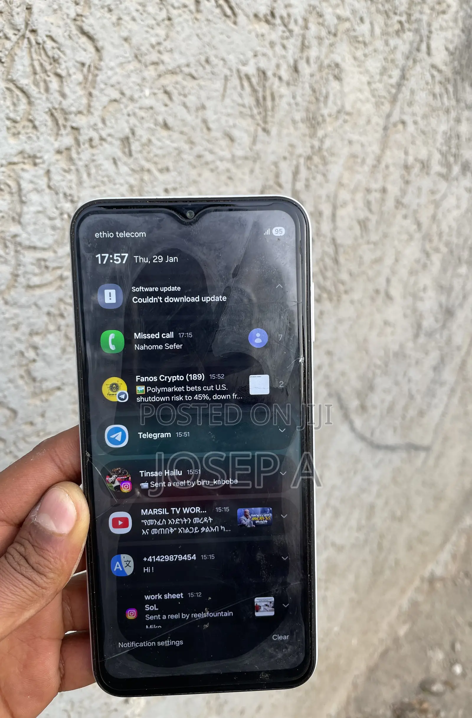 Samsung Galaxy M14 128 GB White