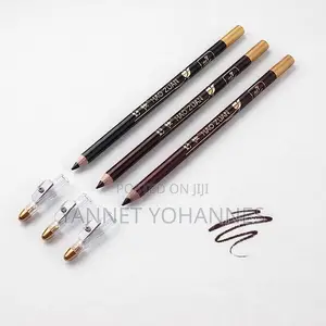 Eyebrow Pencil Waterproof Long Lasting Black Brown Burgundy