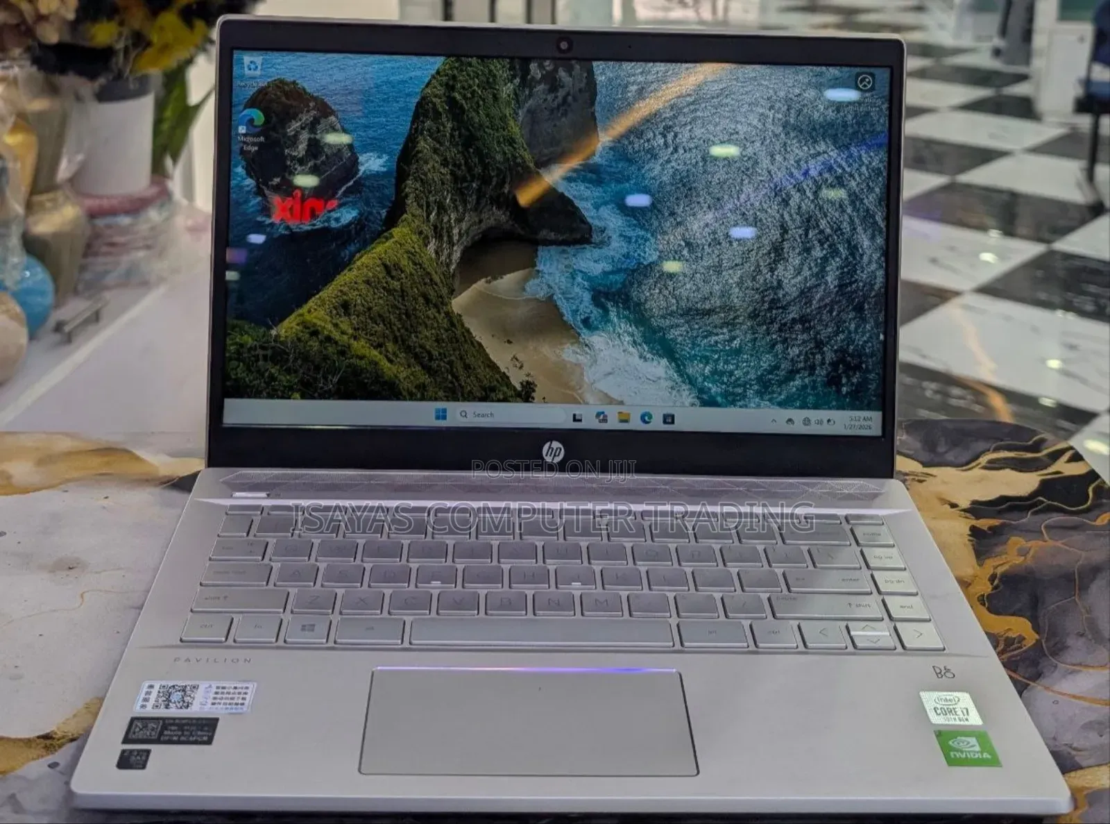 New Laptop HP Pavilion 14 16GB Intel Core I7 SSD 512GB