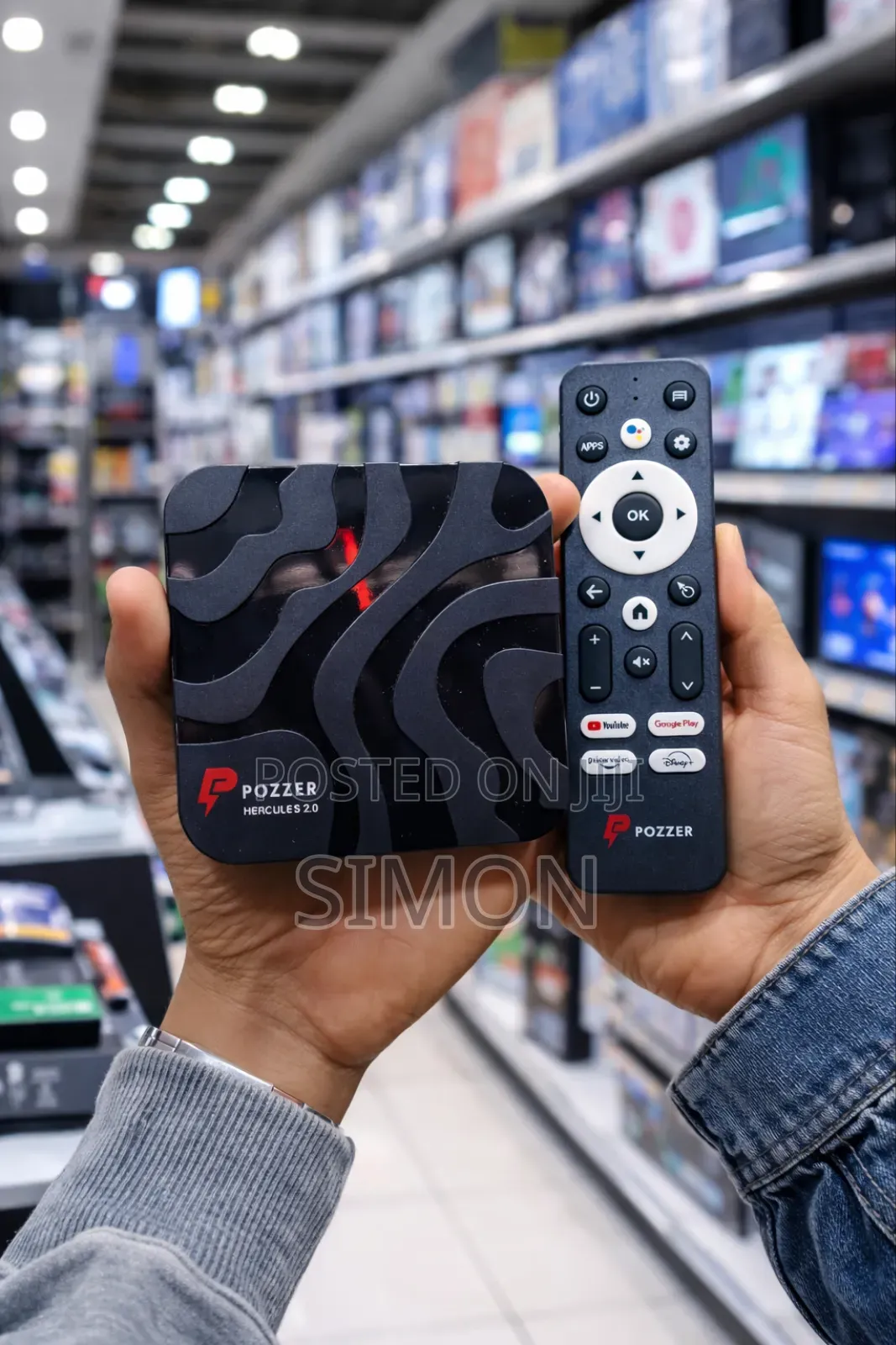 Pozzer Black Tv Box | Pozzer Hercules 2.0 | Smart Tv Box