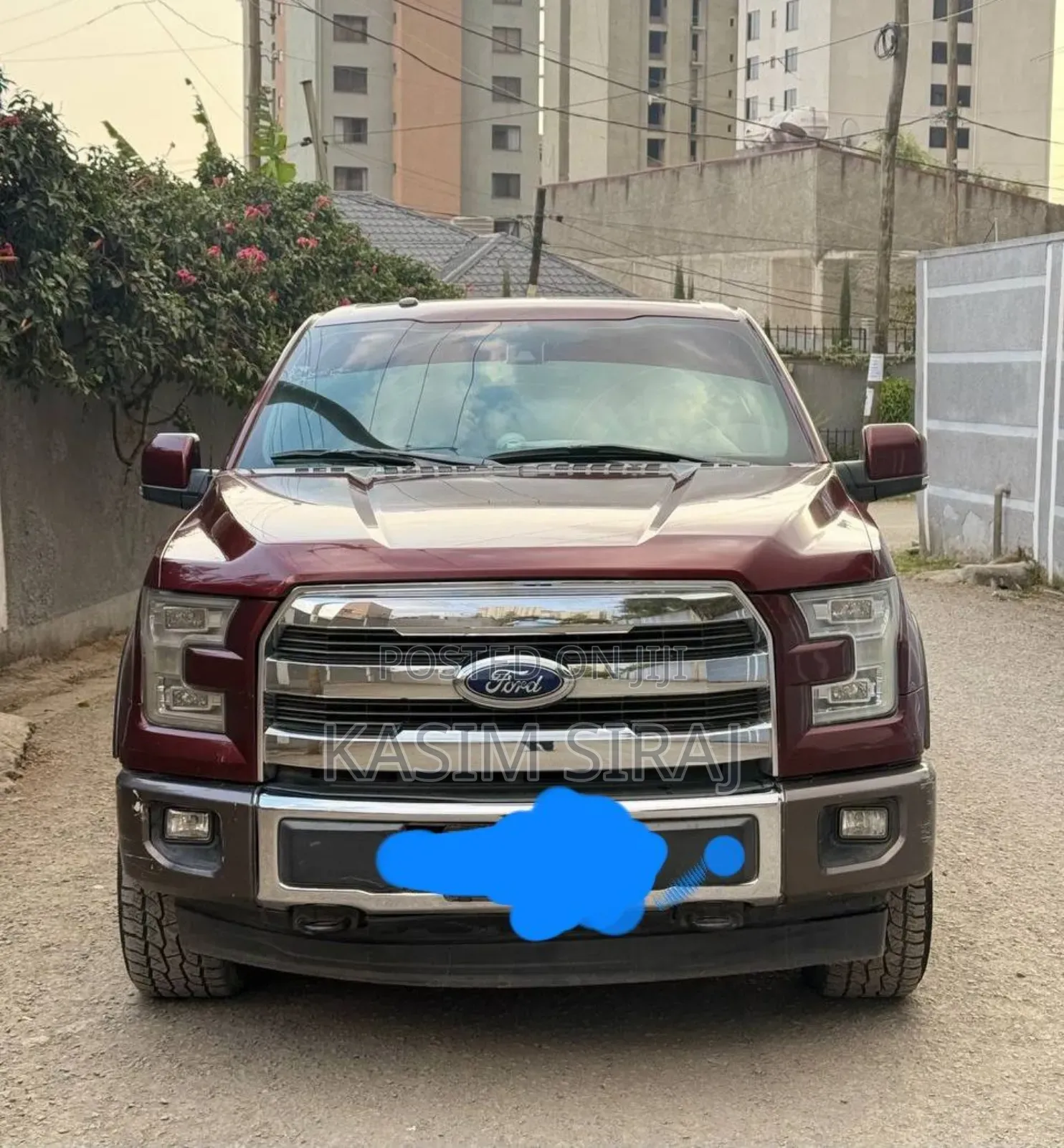 Ford F-150 Lariat 4x4 SuperCab Styleside 6.5 ft. box 145 in. WB 2017 Red