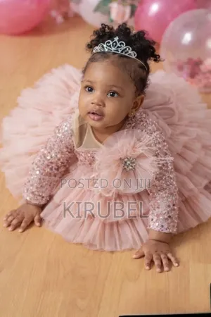 Elegant Baby Girl Princess Dress – Made to Order | by Dyk Kids