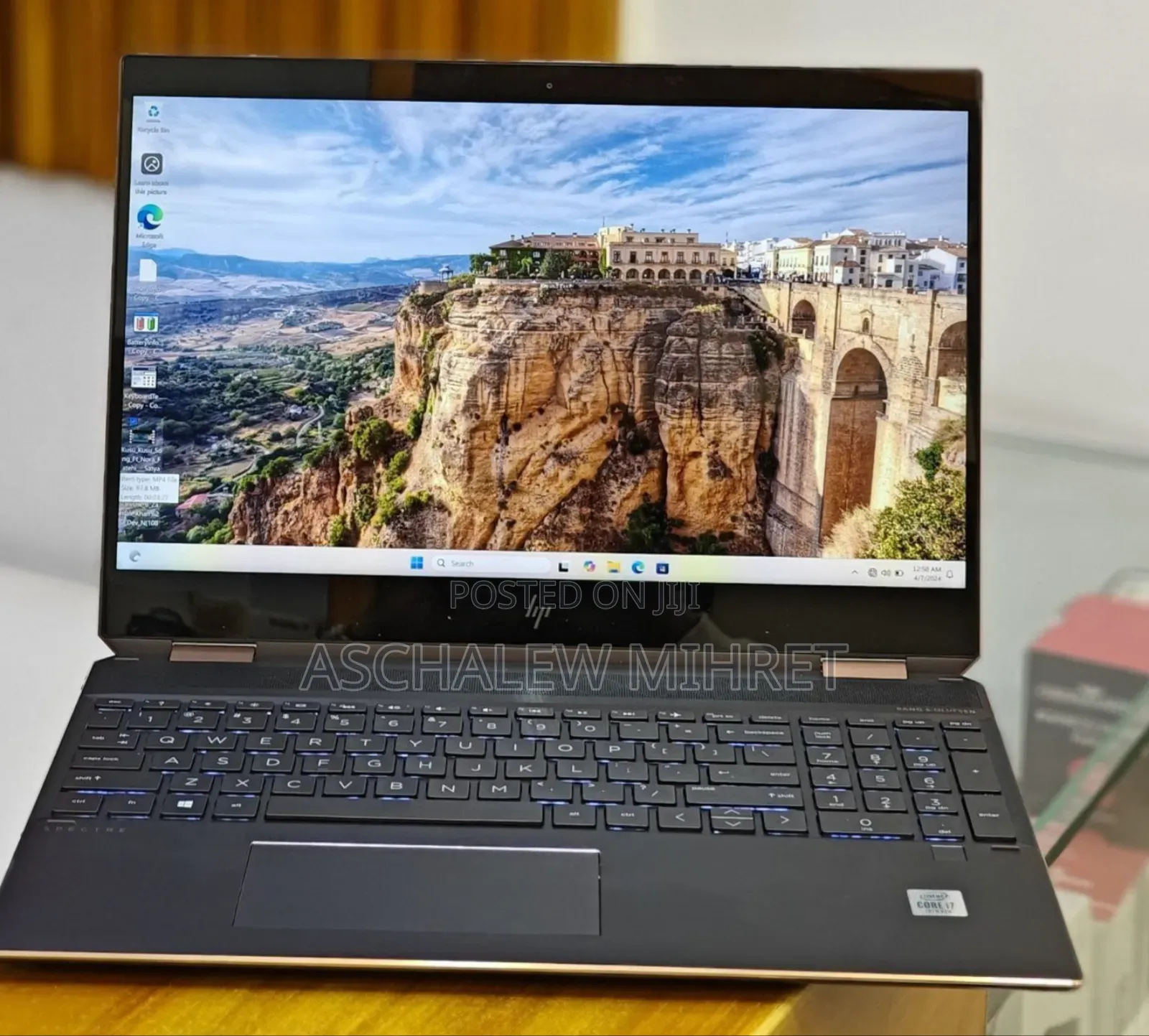 New Laptop HP Spectre X360 16GB Intel Core I7 SSD 512GB