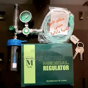 Western Medical Oxygen Regulator With Flow Control – 2 to 15 LPM