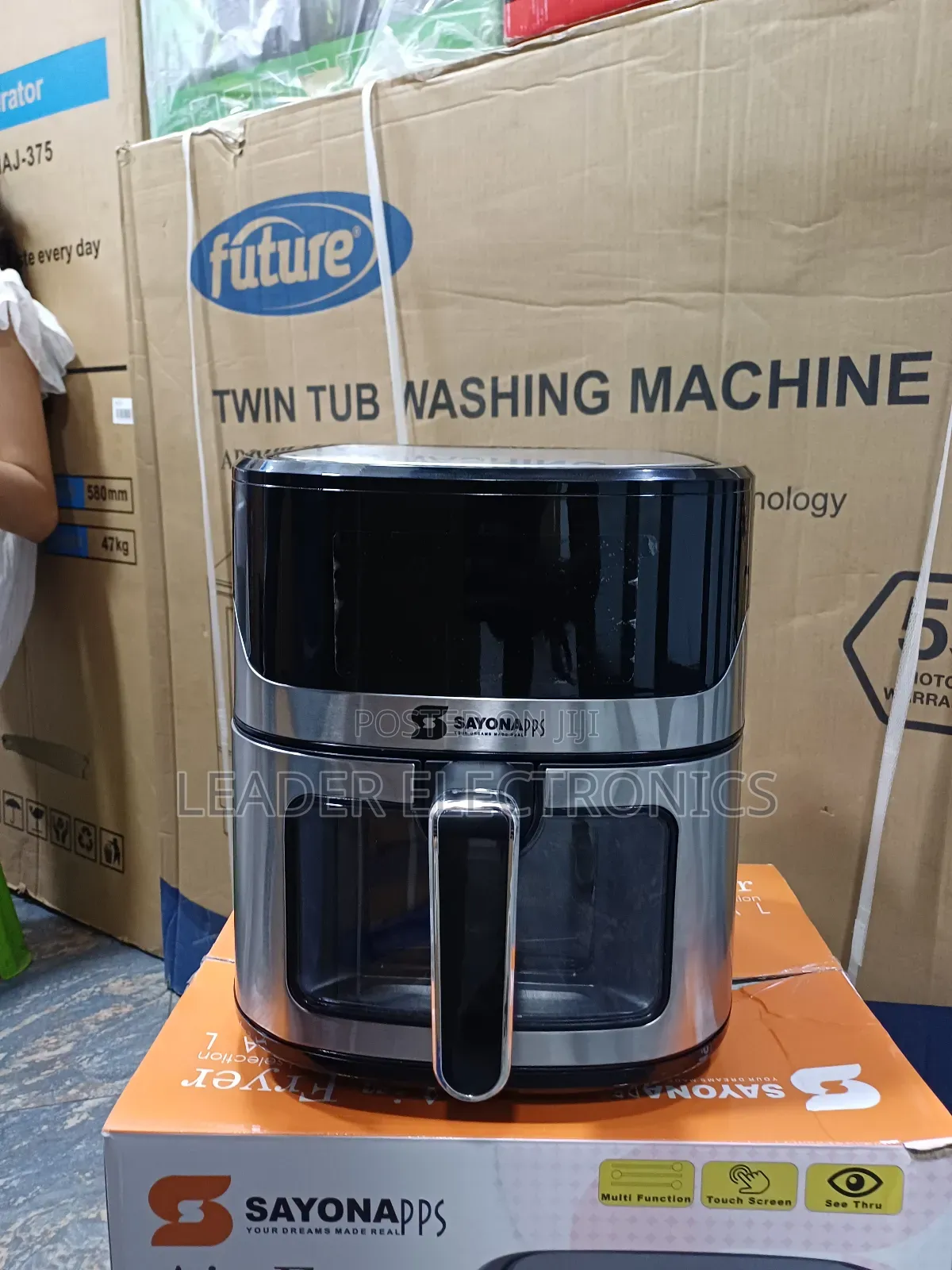 Sayonapps 6.5l Air Fryer – Crispy Taste, Less Oil Healthier Cooking