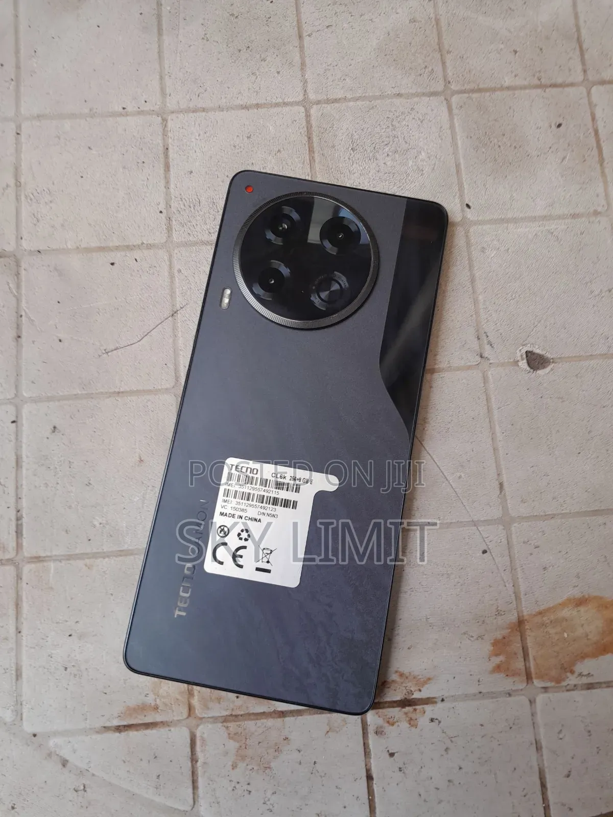 Tecno Camon 30 256 GB Black