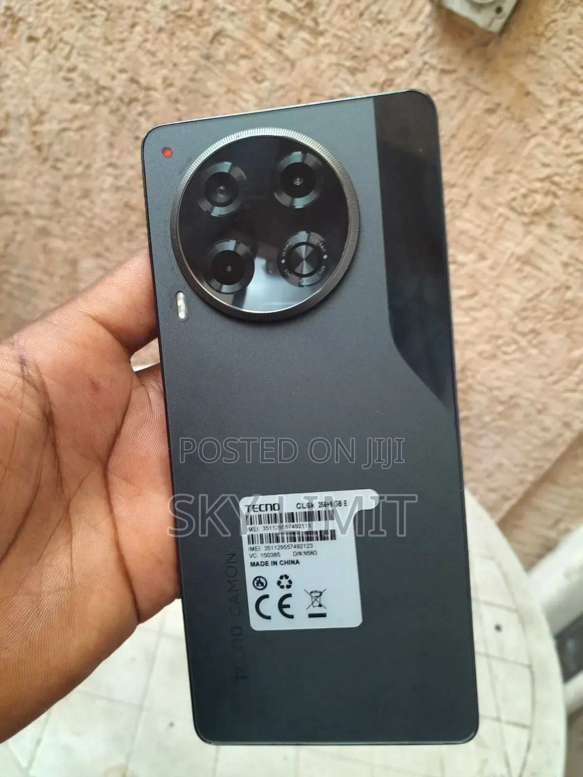 Tecno Camon 30 256 GB Black