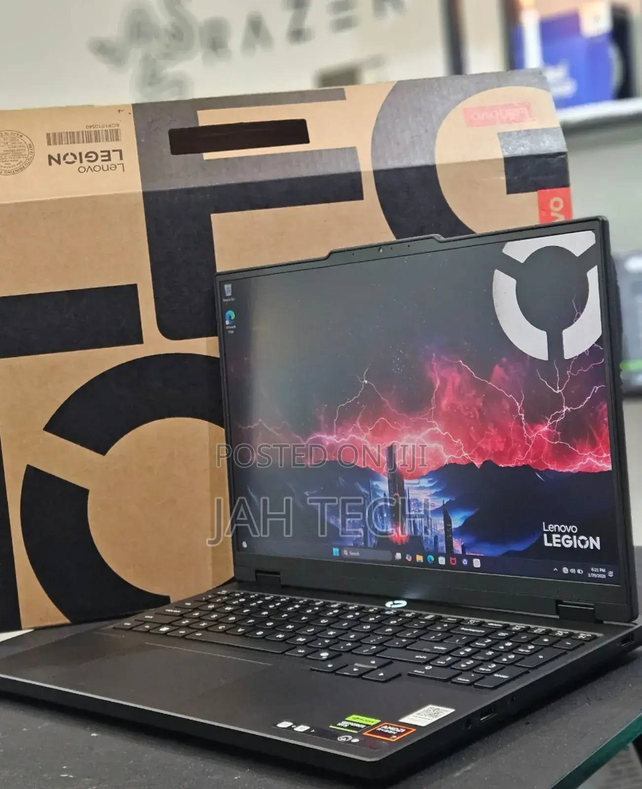 New Laptop Lenovo Legion 5 16GB AMD Ryzen 7 SSD 512GB