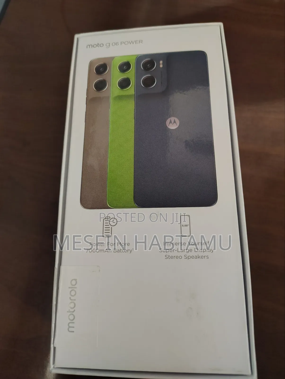 New Motorola Moto G86 Power 128 GB Blue