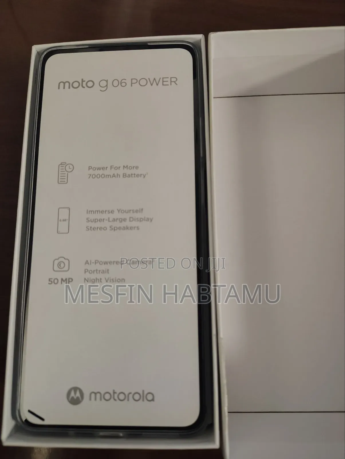 New Motorola Moto G86 Power 128 GB Blue