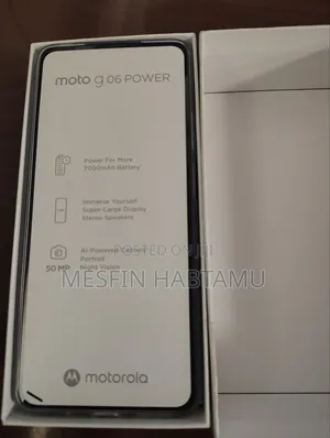 New Motorola Moto G86 Power 128 GB Blue