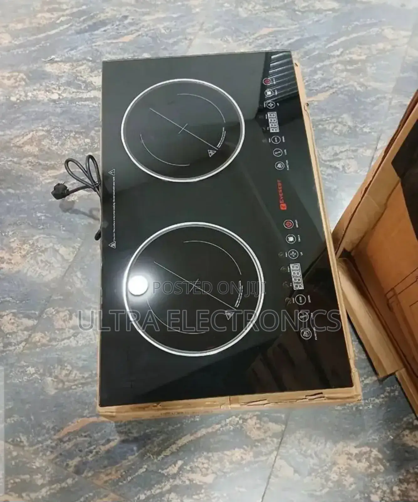 Everest Double-Burner Induction Cooktop It Offers Several Key Features
