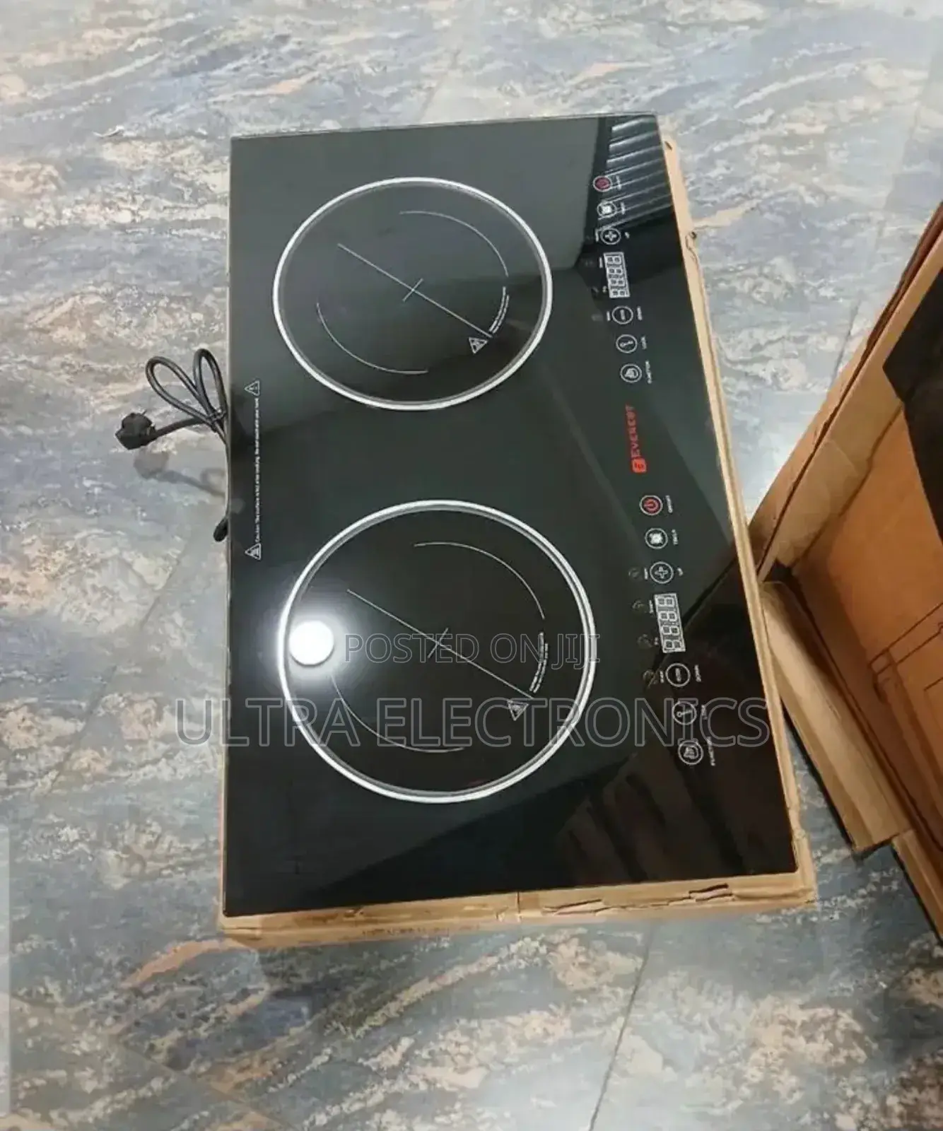 Everest Double-Burner Induction Cooktop It Offers Several Key Features