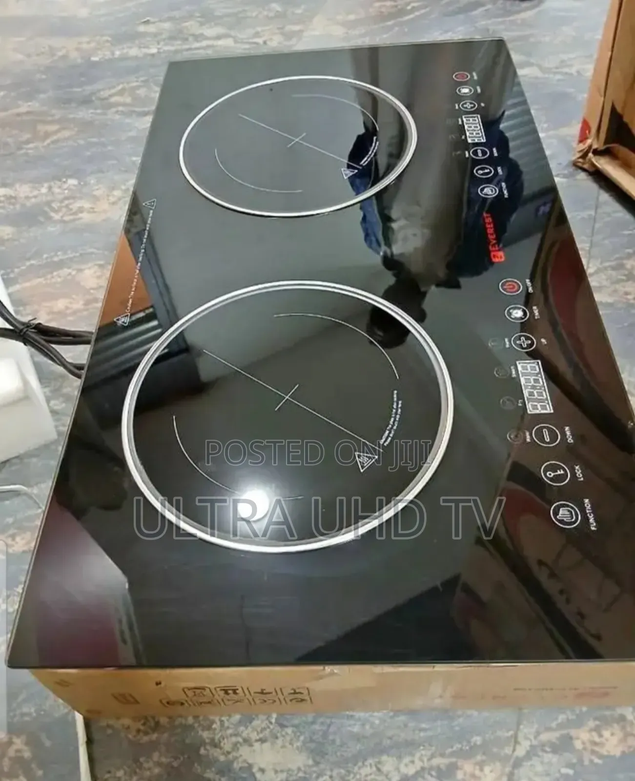 Everest Double-Burner Induction Cooktop It Offers Several Key Features