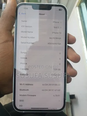 New Apple iPhone 13 128 GB White