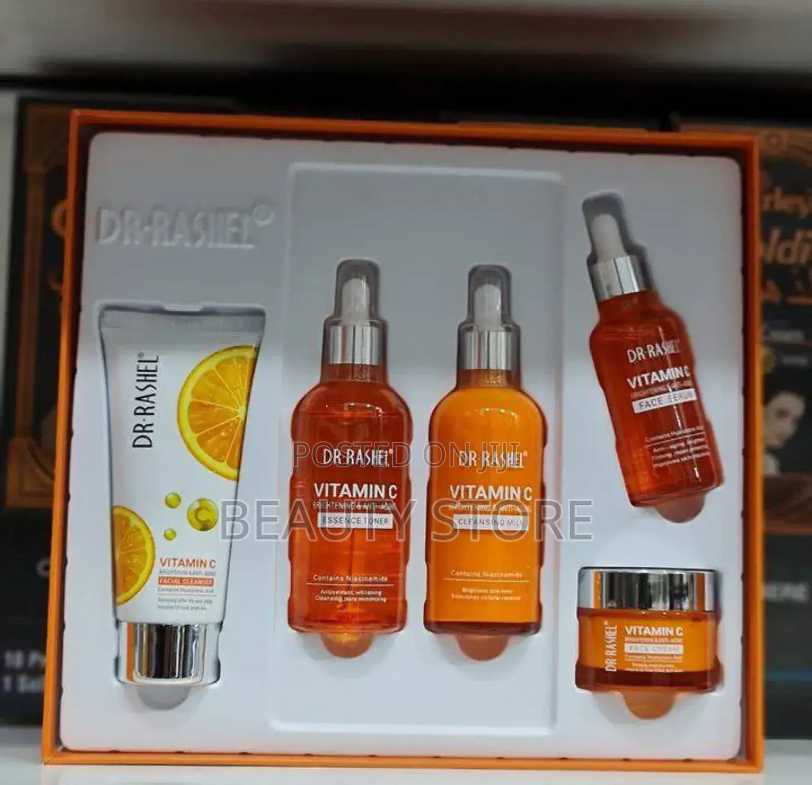 Dr. Rashel Vitamin C Brightening Anti-Aging Skin Care 5-Piece Set