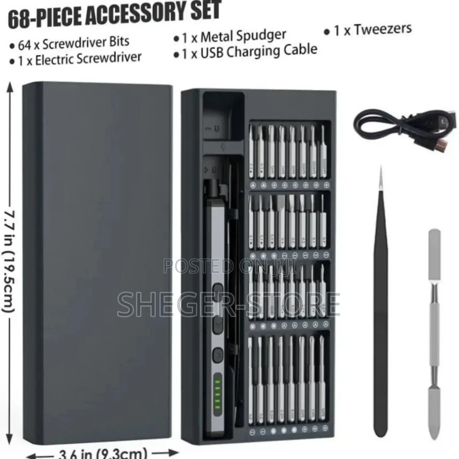 High Quality Fix 68-in-1 Electric Precision Screwdriver Set