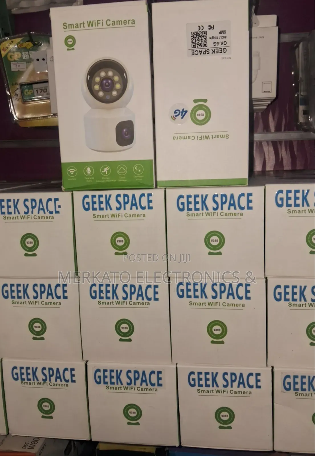 Honton Double Lens Indoor Camera | Sim Card Acess