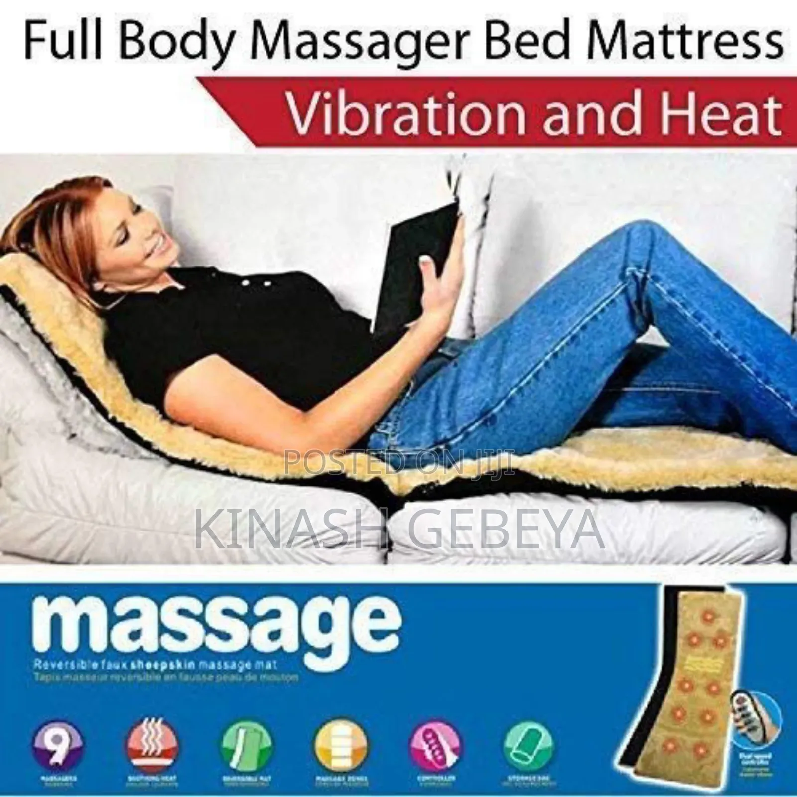 High Quality Body Vibration Massager Mat